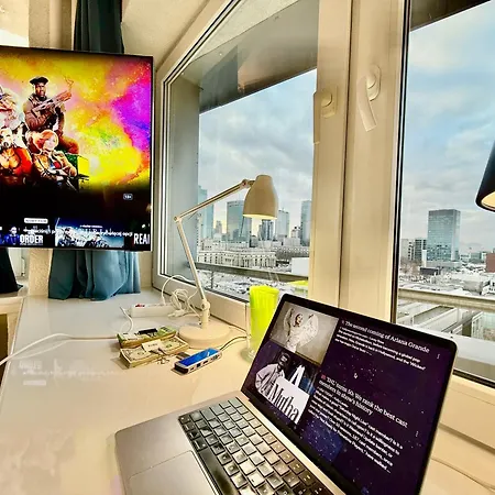 Διαμέρισμα Sawa 7 Wifi8gbs 85'tv 4k Netflix Βαρσοβία